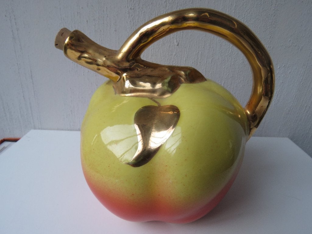 Vintage Louis Roques likeurkaraf Appel, Ophalen of Verzenden