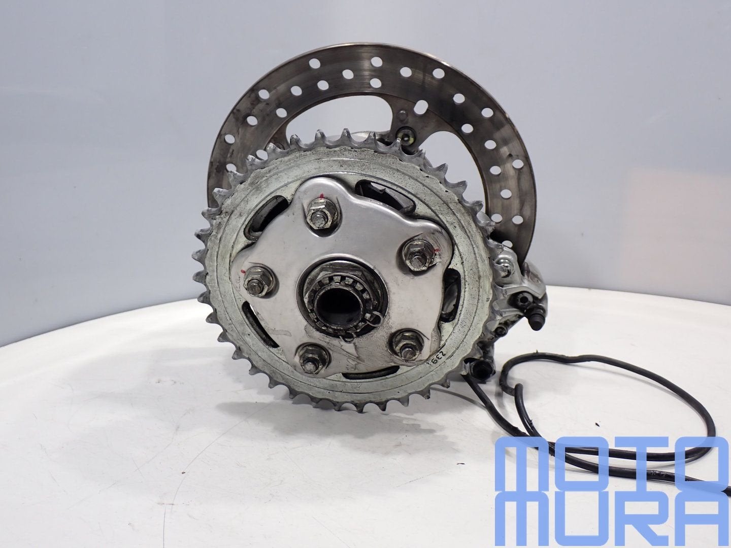 Achteras voor de Ducati 848 2008 - 2010 superbike achteras k, Gebruikt, -, -, Ophalen of Verzenden