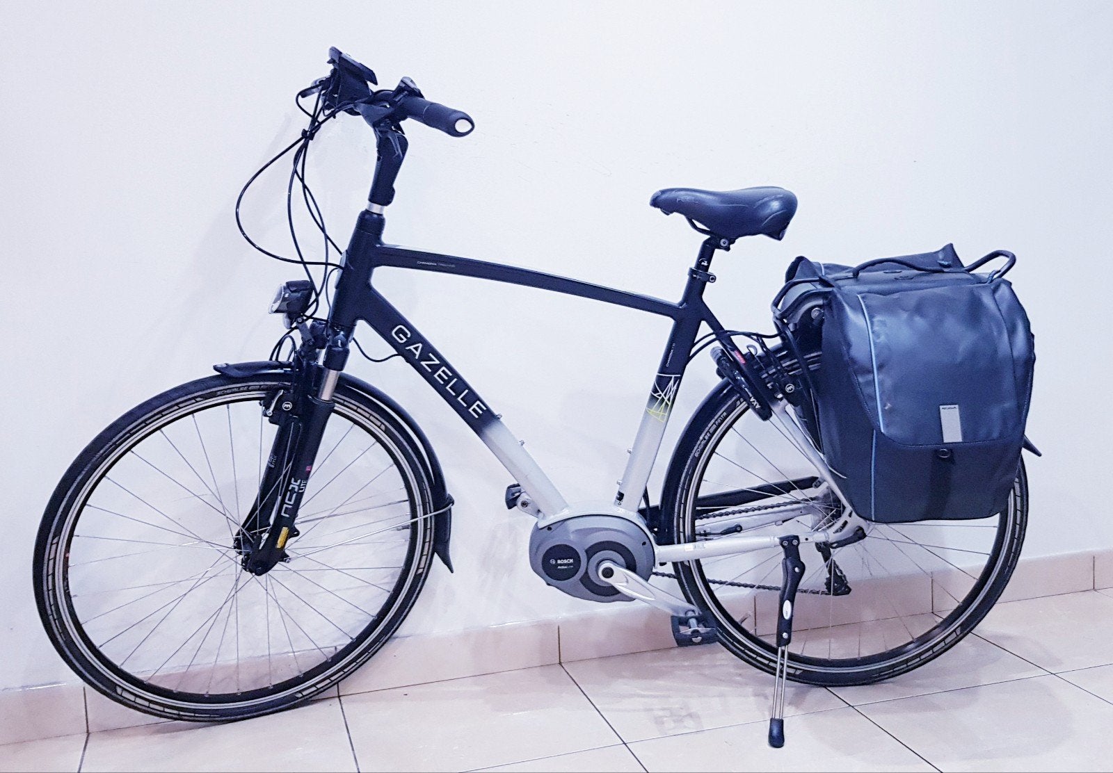 Electrische fiets gazelle Bosch middenmotor met 1000 km, Ophalen, Gazelle