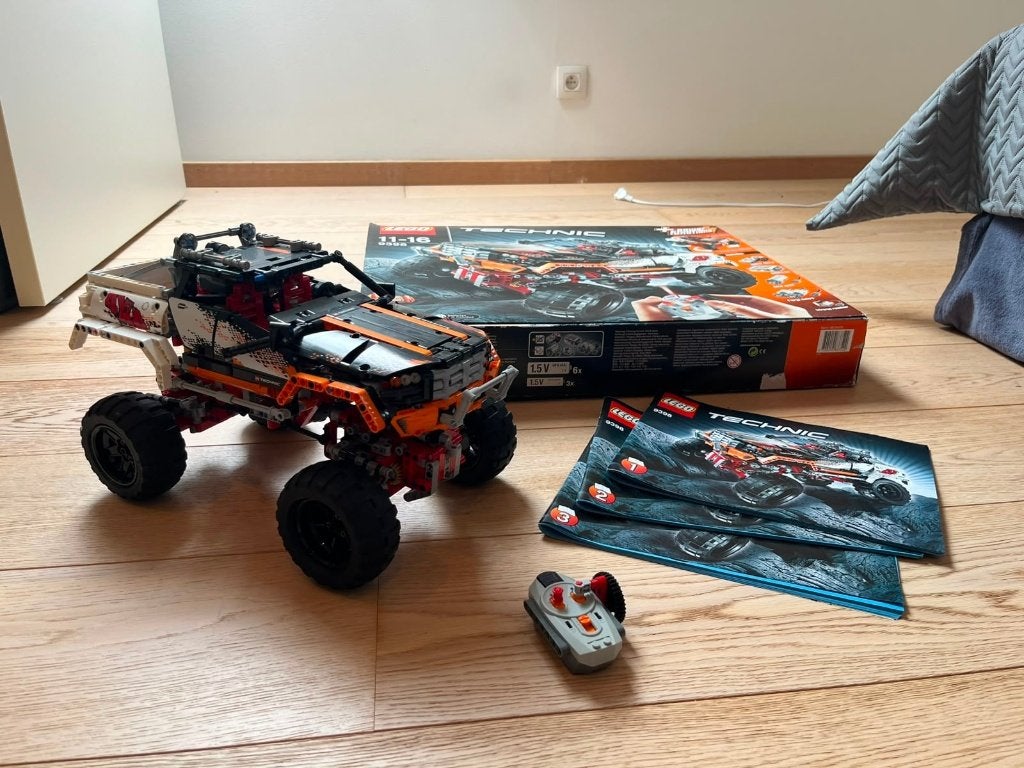 Lego Technic 9398 4x4 Crawler, Ophalen, Complete set, Lego, Technic