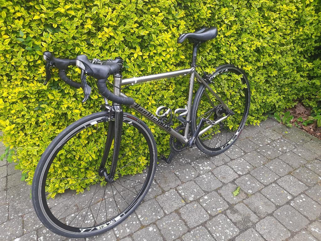 Van Nicholas Titanium racefiets, Fietsen en Brommers, 28 inch, Gebruikt, Velgrem, 49 tot 53 cm