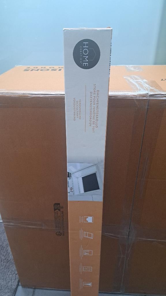 Velux gordijn sk08, Ophalen