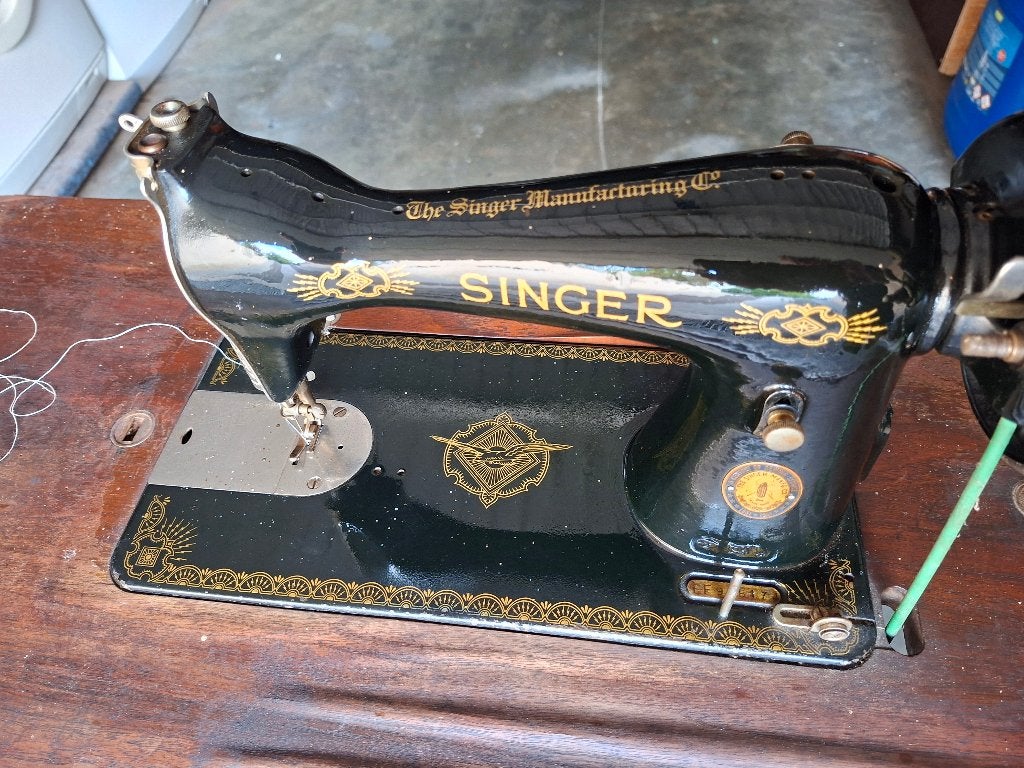 Singer naaimachin, Hobby en Vrije tijd, Ophalen, Gebruikt, Naaimachine, Singer