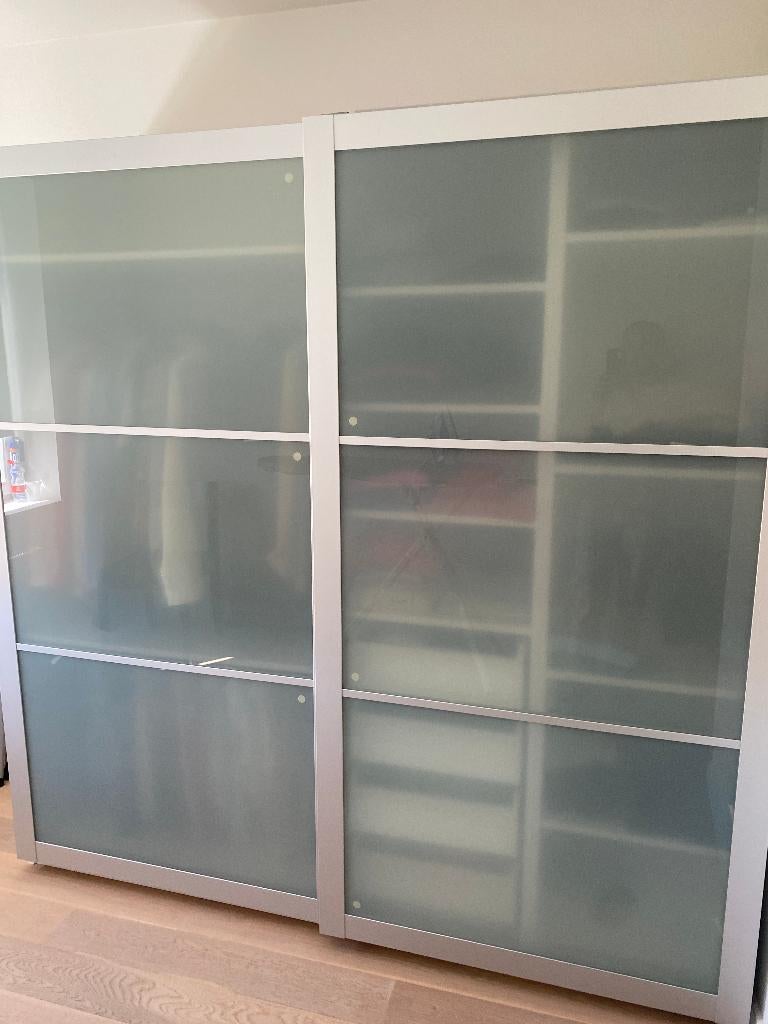 kleerkast PAX, Kunststof, Gebruikt, 150 tot 200 cm, Modern