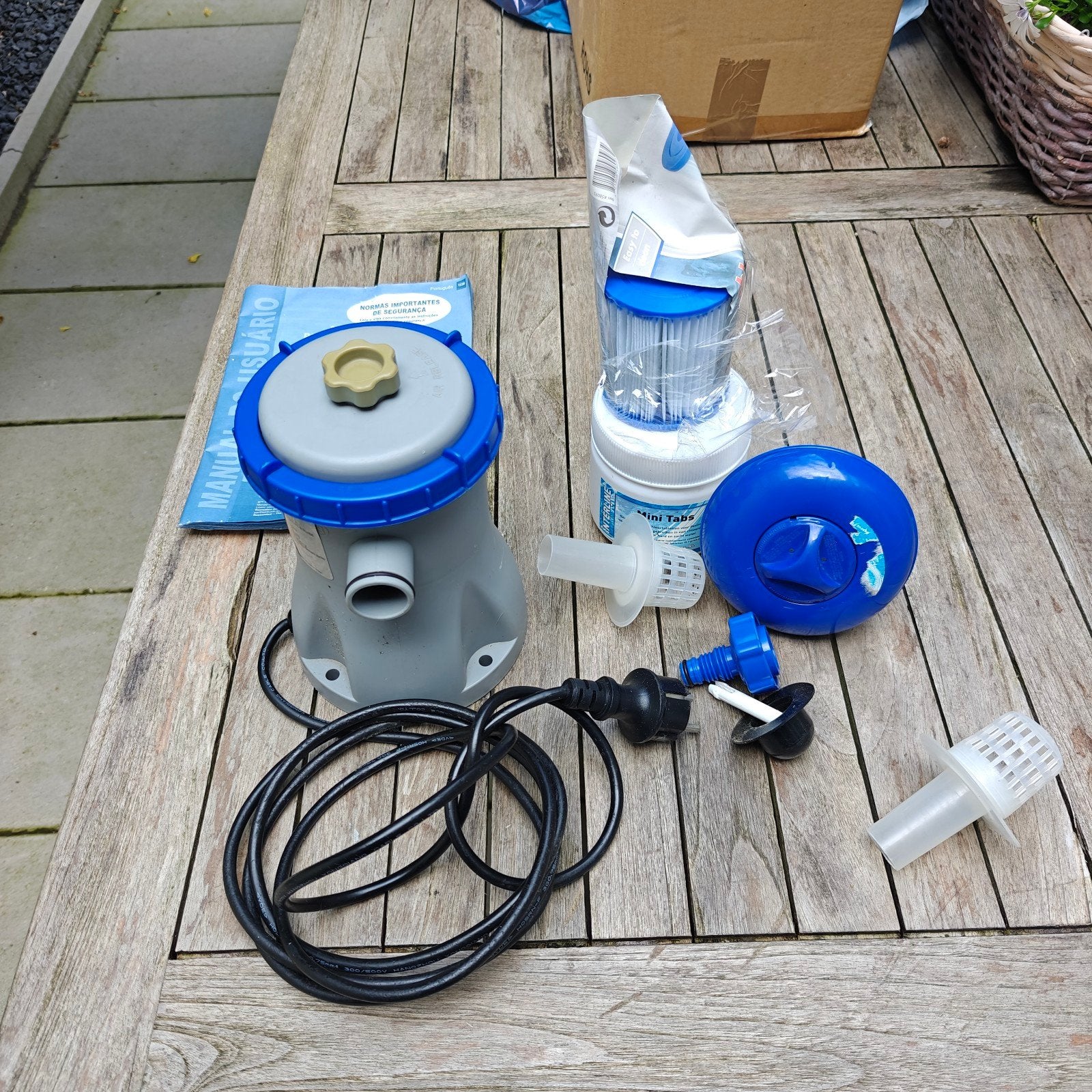 Intek zwembad pomp filter chloortabletten, Tuin en Terras, Ophalen, Filter
