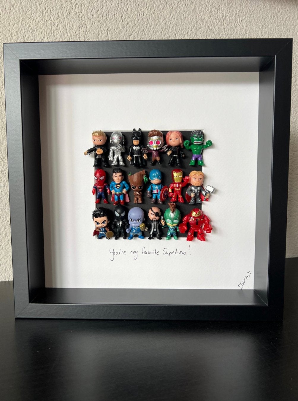 Illustration 3D ISV Art Marvel & DC avec certificat, Enlèvement ou Envoi
