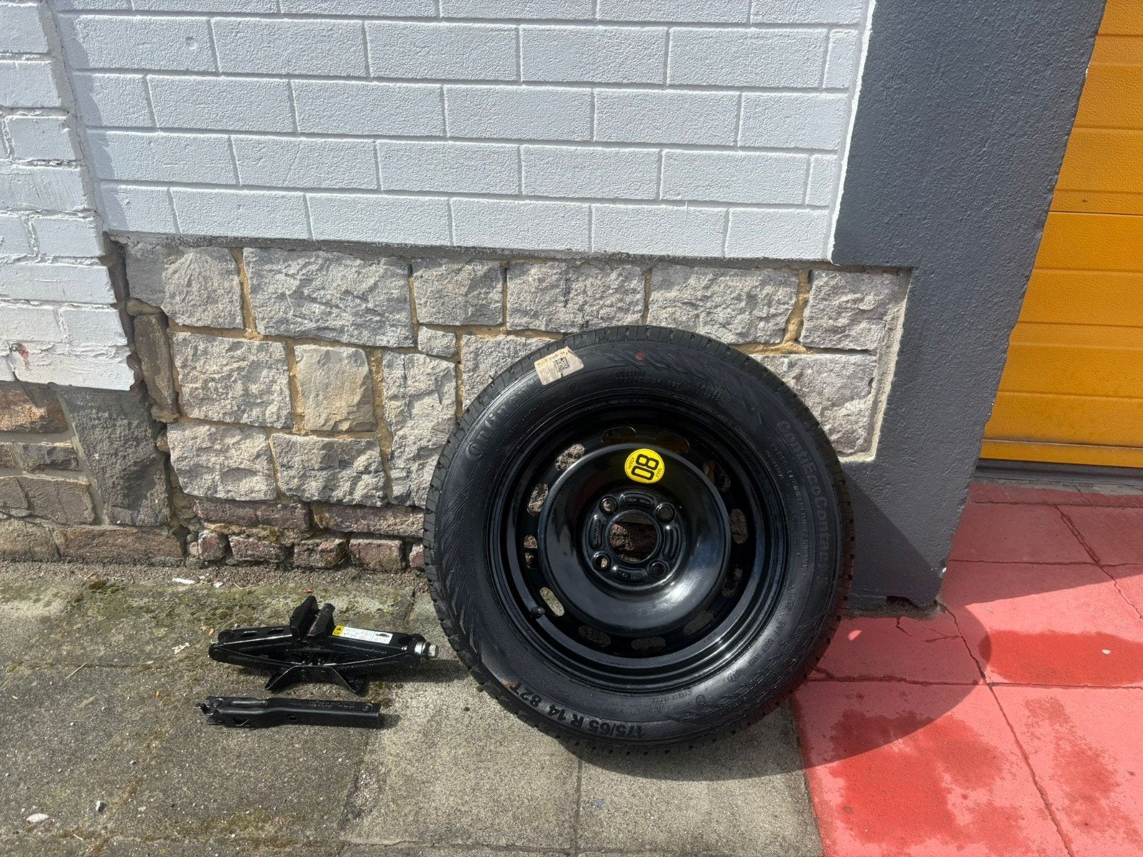 Roue de secours Ford avec pneu 4 saison (175/65R14 86T) neuf, Enlèvement, Neuf, Ford