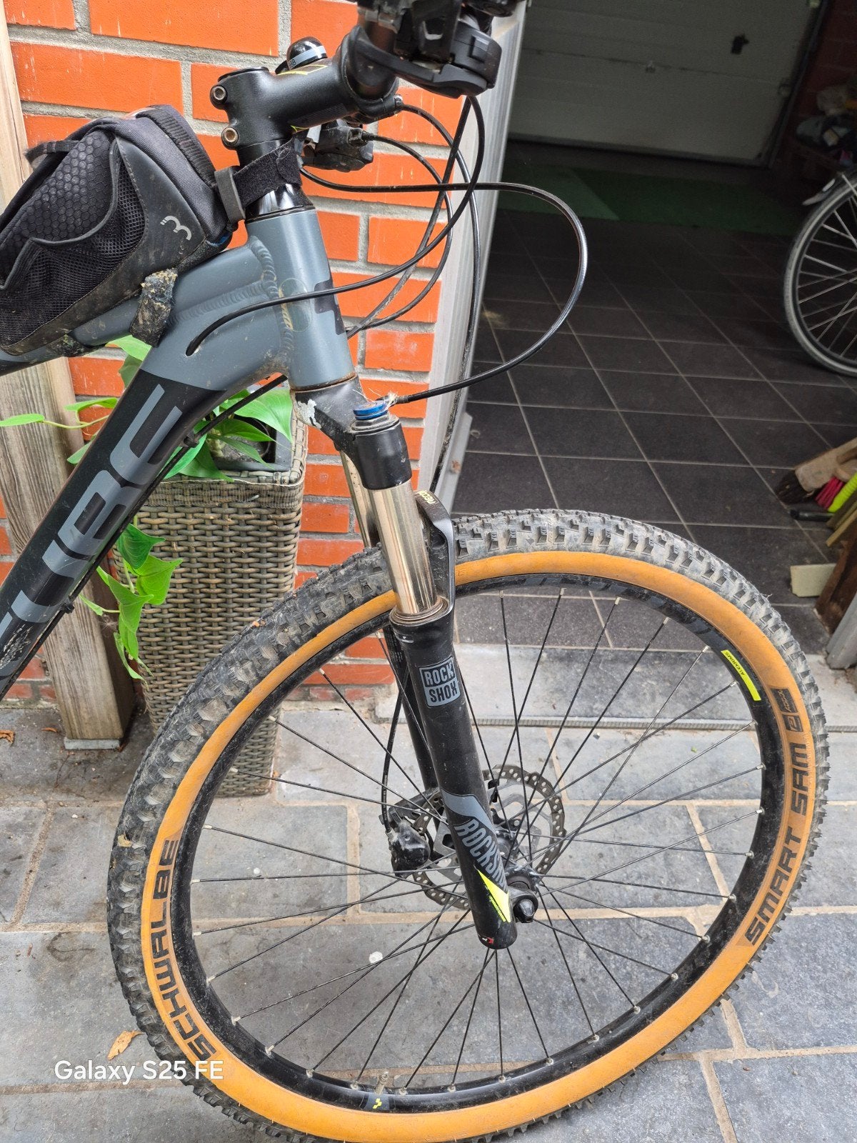 Mountainbike Cube, Enlèvement