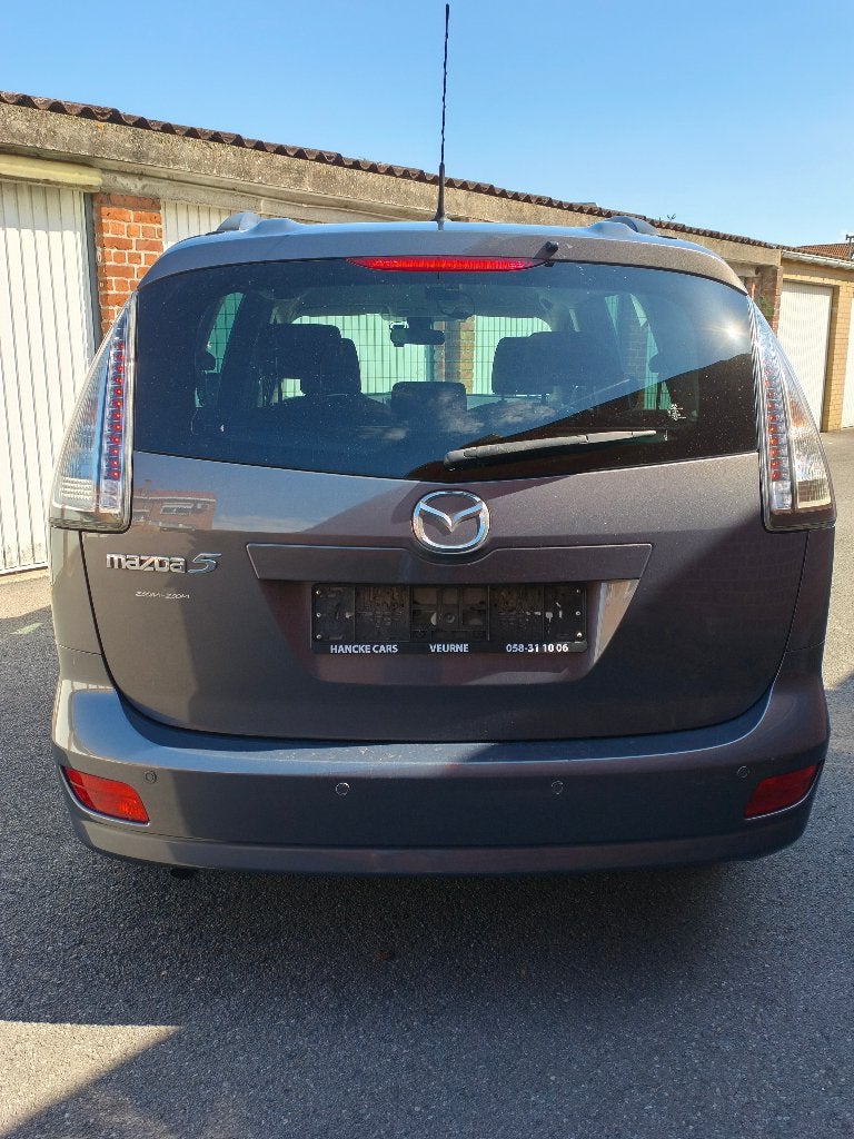 Mazda 5 TDI (2010), Argent ou Gris, 4 portes, 7 places, Boîte manuelle