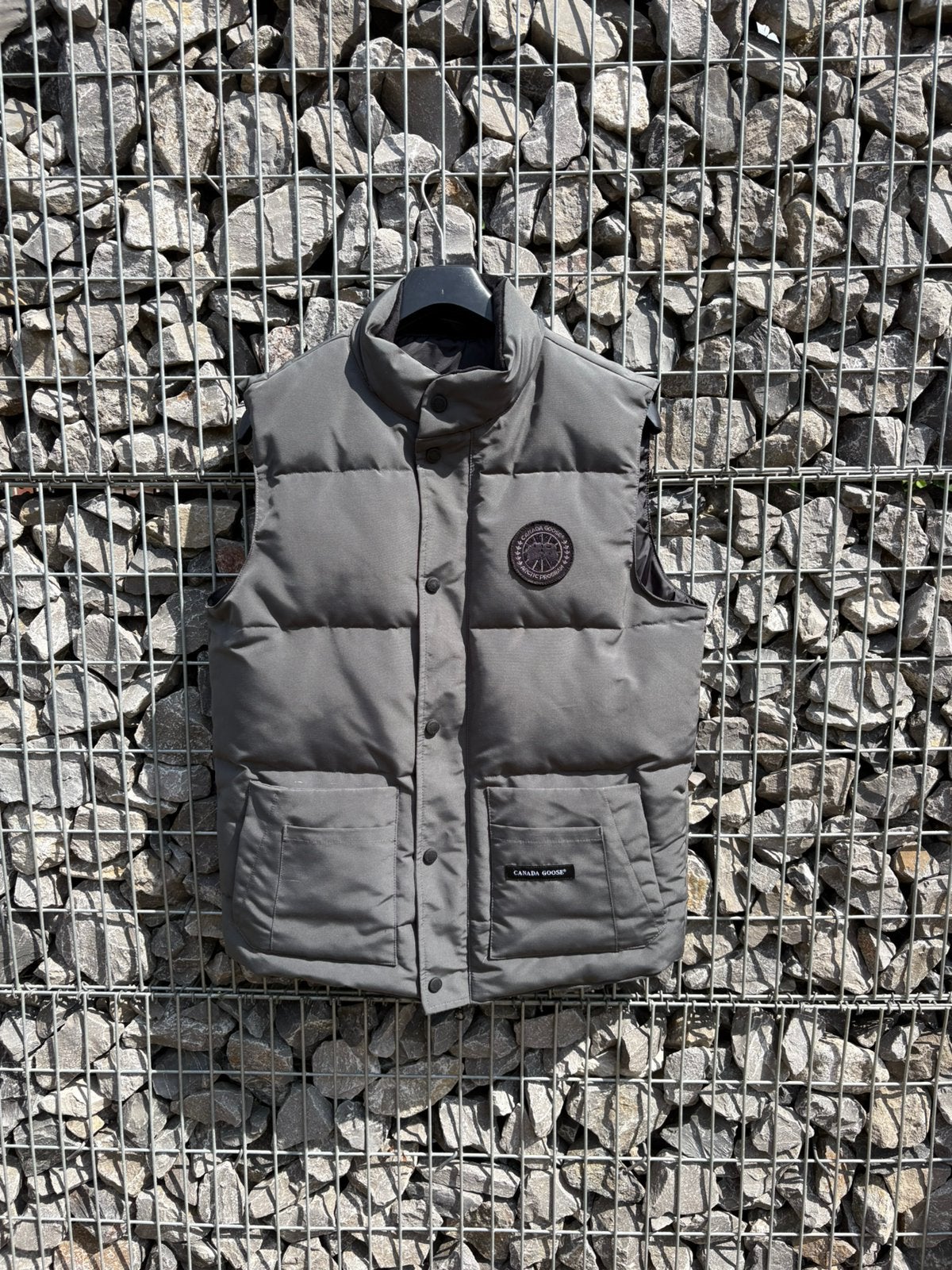 Veste sans manches Canada goose, Kleding | Heren, Bodywarmers, Ophalen of Verzenden, Zo goed als nieuw, Maat 48/50 (M), Grijs