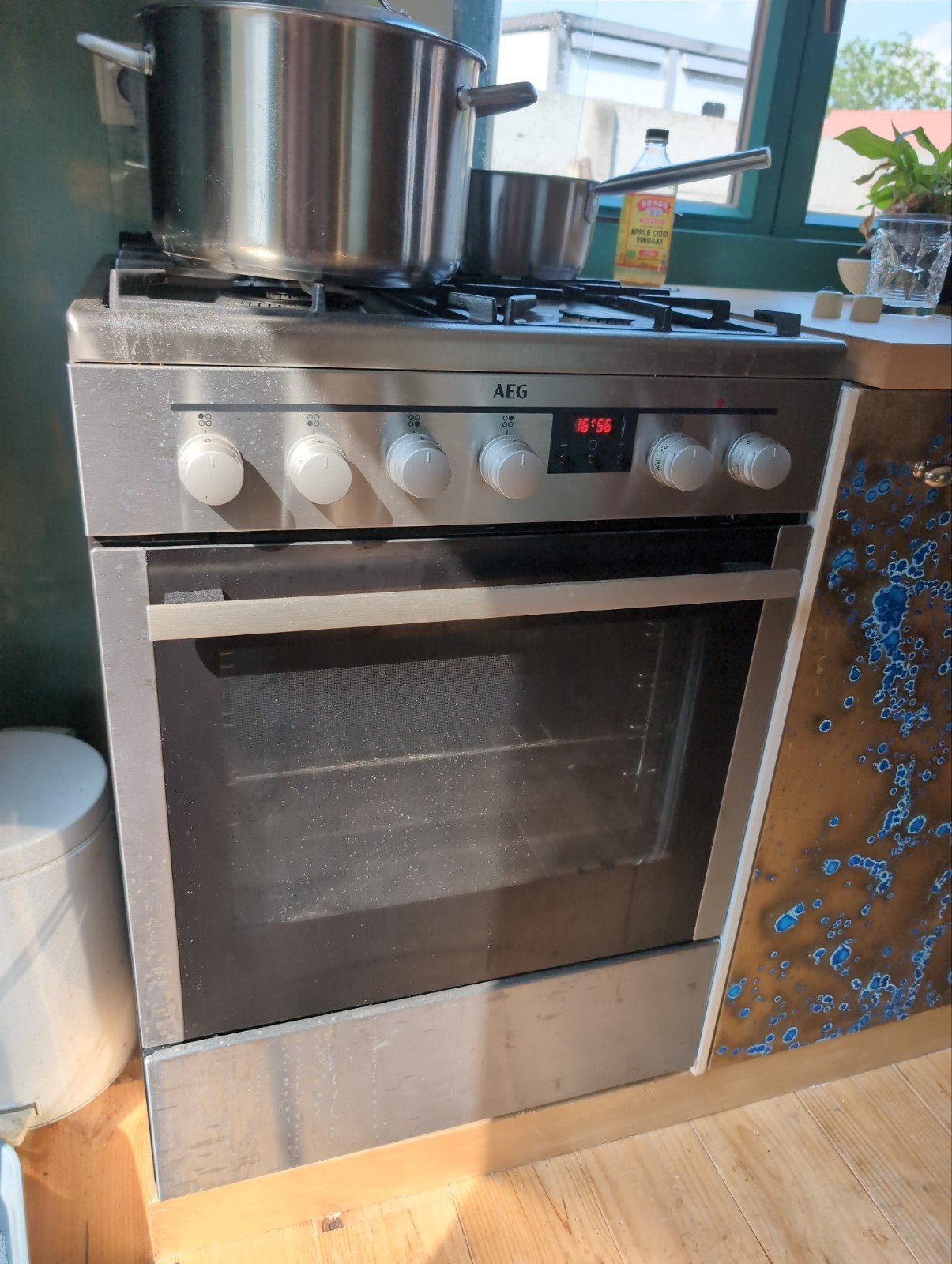 AEG fornuis, Ophalen, Grill
