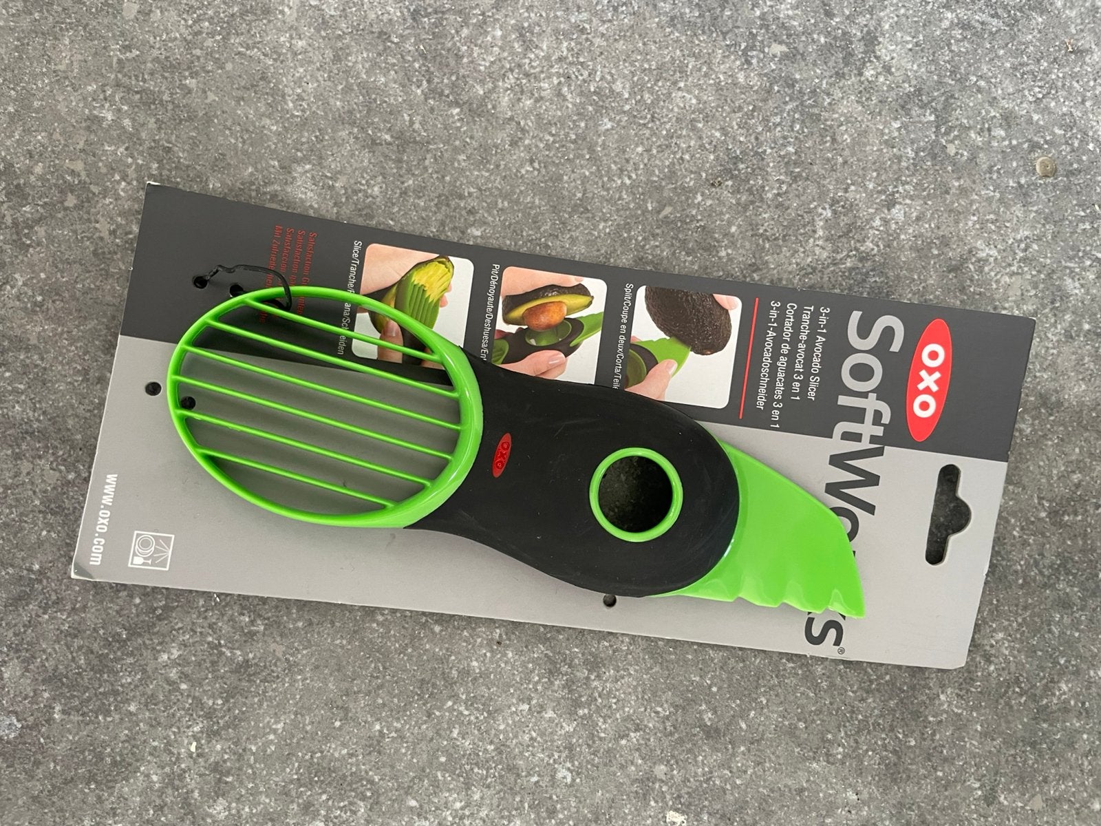 OXO SoftWorks 3-in-1 Avocadosnijder, Maison & Meubles, Cuisine | Ustensiles de cuisine, Neuf, Enlèvement