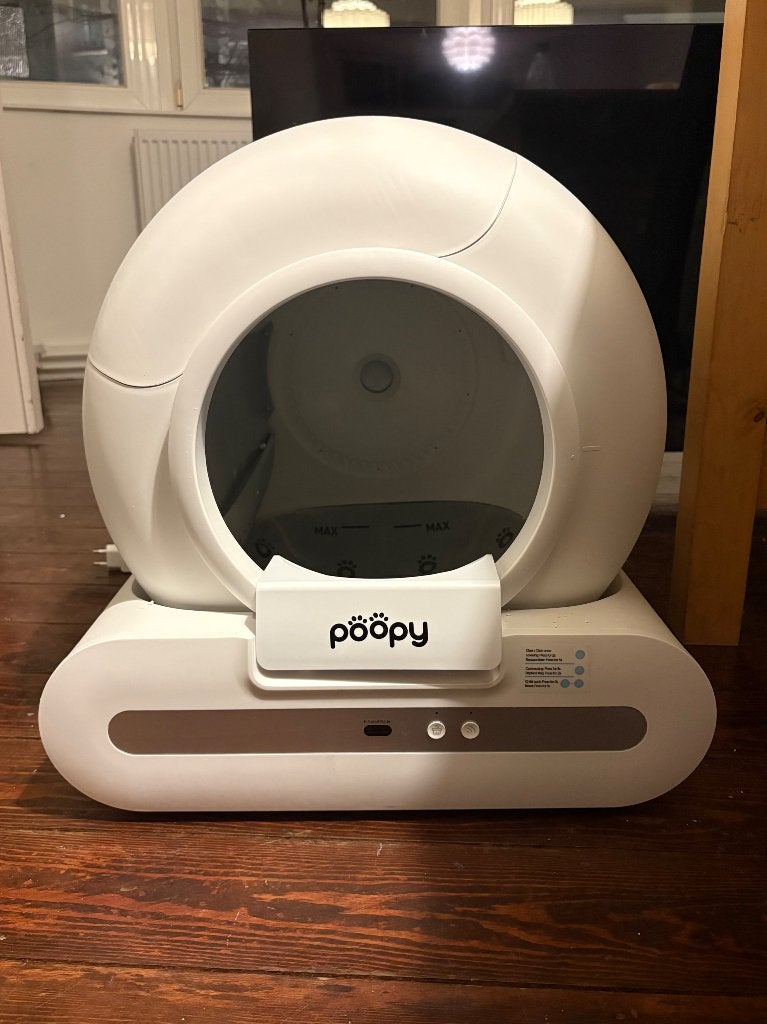 Poopy Nano 2 - kattenbak, Ophalen of Verzenden, Zelfreinigend, Zo goed als nieuw, Open