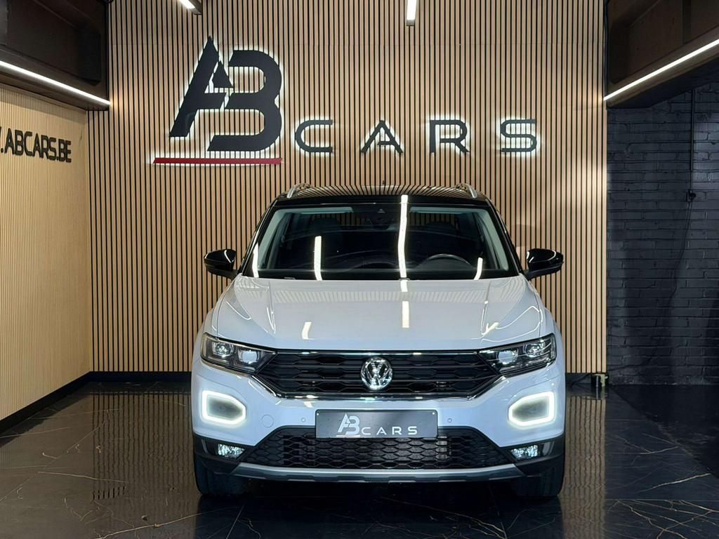 Volkswagen T-Roc 1.0 TSI Style * GARANTIE 12 MOIS *, Stof, Gebruikt, 116 pk, Wit