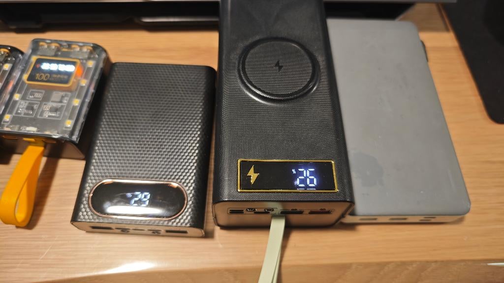 charge rapide sans fil de 54000mAh, 60 watts, 20 watts, Télécoms, Batteries externes, Comme neuf, Enlèvement