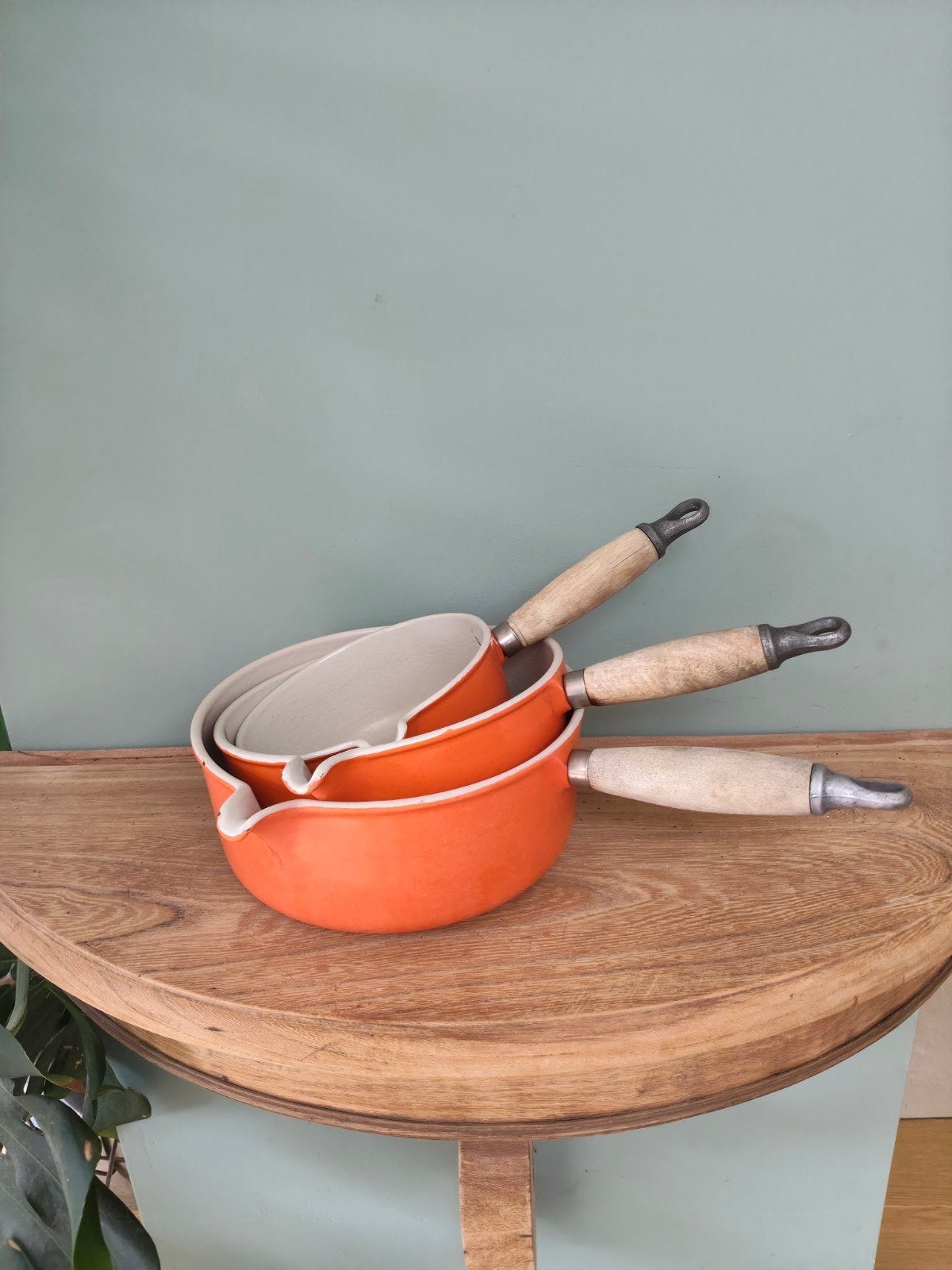 vintage ' Le creuset' steelpannen, Ophalen, Le Creuset