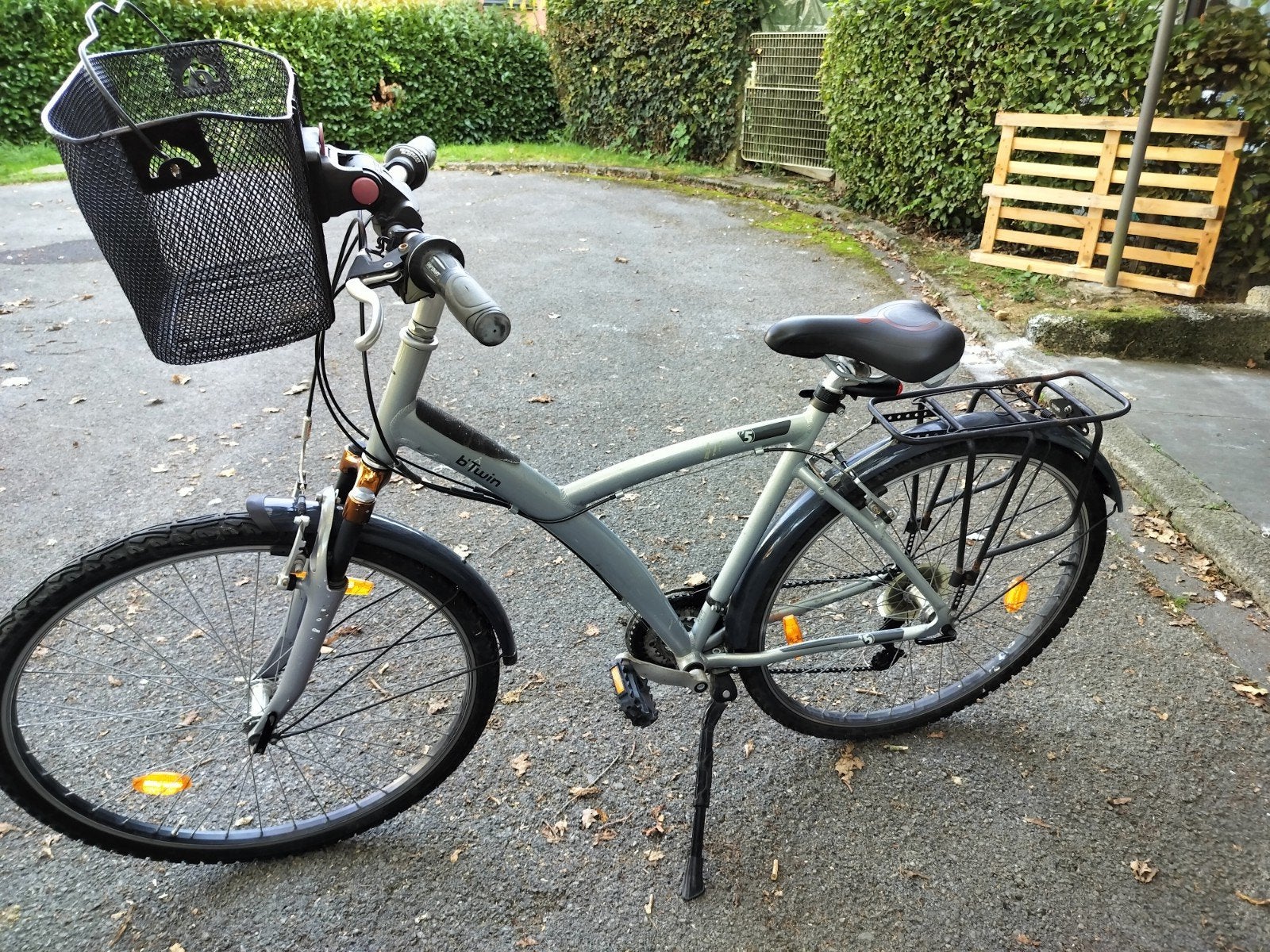 Vélo adulte B'Twin Original 500, super équipé, Vélos & Vélomoteurs, Femmes, Aluminium, Enlèvement, Utilisé