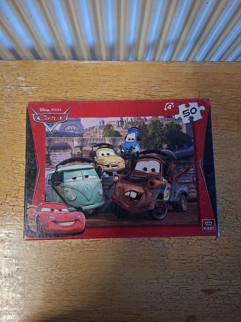 Cars Puzzel, Ophalen of Verzenden, 10 tot 50 stukjes, Zo goed als nieuw, 4 tot 6 jaar