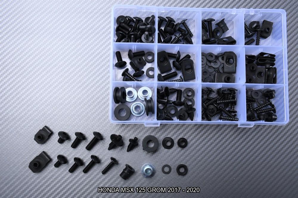Kit visserie spécifique pour HONDA MSX 125 GROM 2017 - 2020, Motos, Enlèvement ou Envoi, Neuf