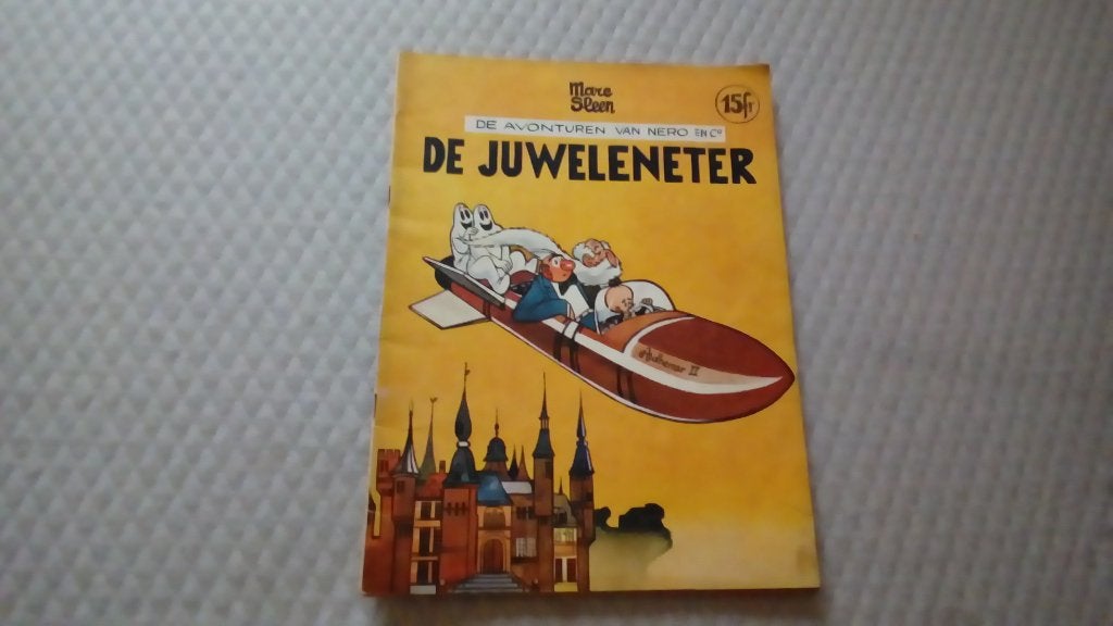 Nero 1 kleur. De juweleneters. Eerste druk., Boeken, Eén stripboek, Ophalen of Verzenden, Gelezen