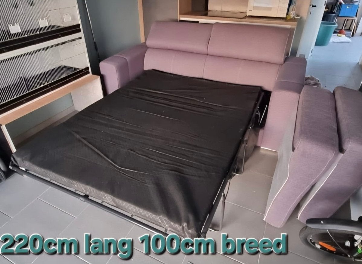 Zetelbed, Ophalen, Zo goed als nieuw
