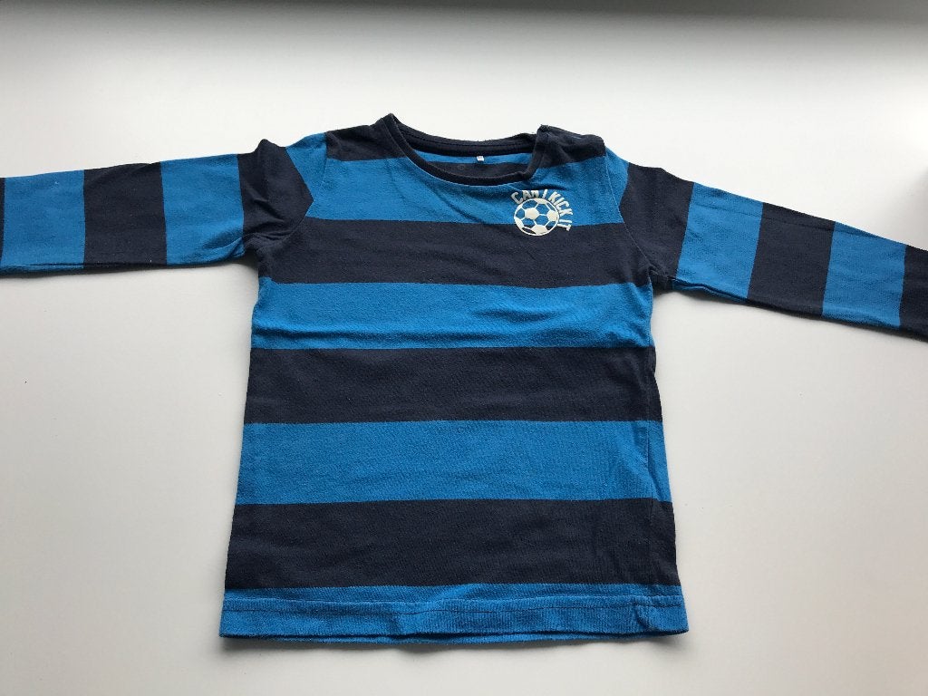 Blauwe longsleeve van JBC maat 86, Kinderen en Baby's, Babykleding | Maat 86, Ophalen of Verzenden, Zo goed als nieuw, JBC., Jongetje