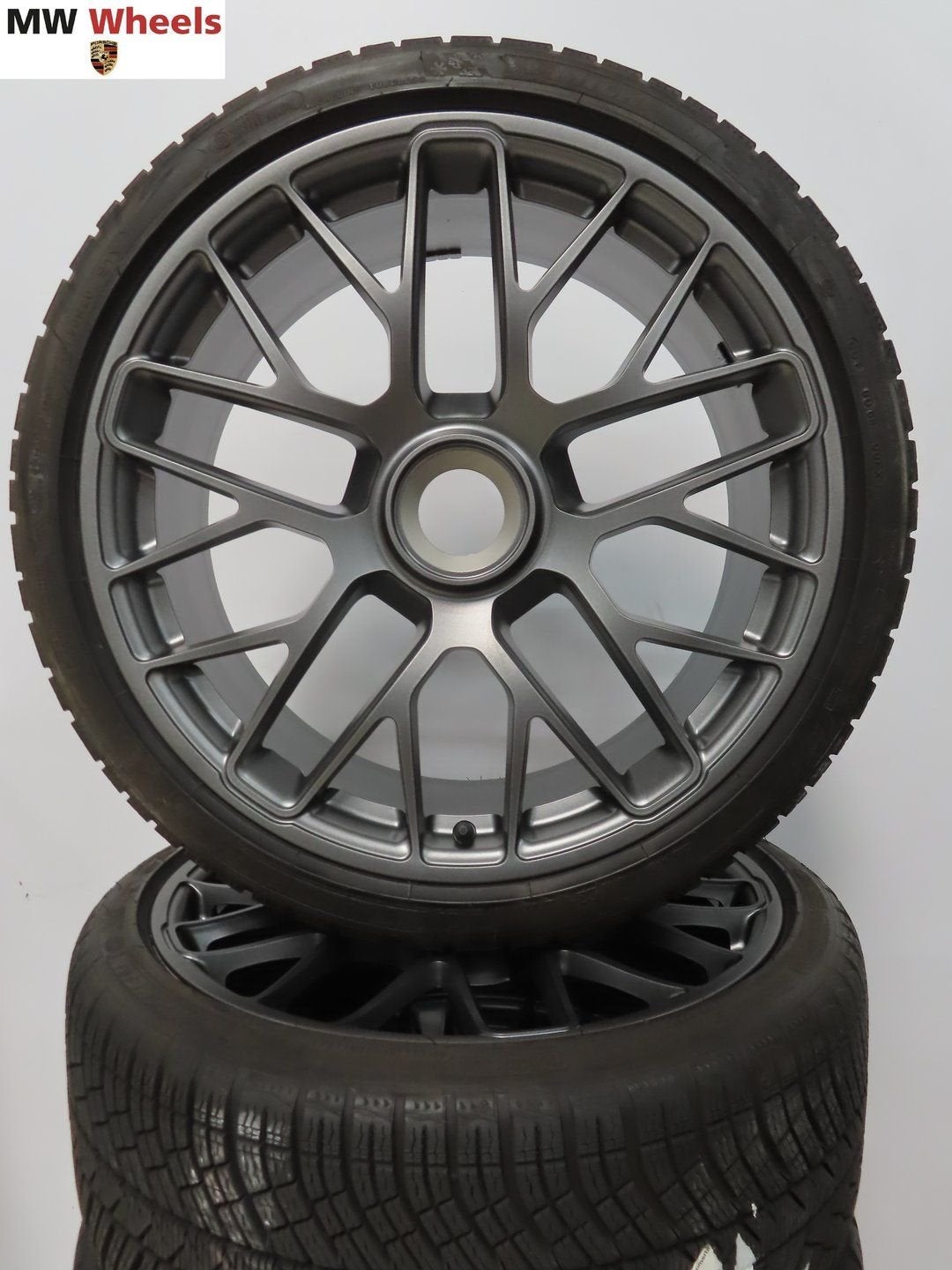Porsche 20 inch Origineel 911 991 velgen Turbo winterbanden, Auto-onderdelen, Banden en Velgen, -, -, Banden en Velgen, 20 inch