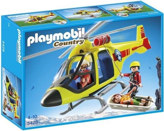 Playmobil 5428 (Reddingshelikopter), Kinderen en Baby's, Speelgoed | Playmobil, Ophalen of Verzenden, Zo goed als nieuw