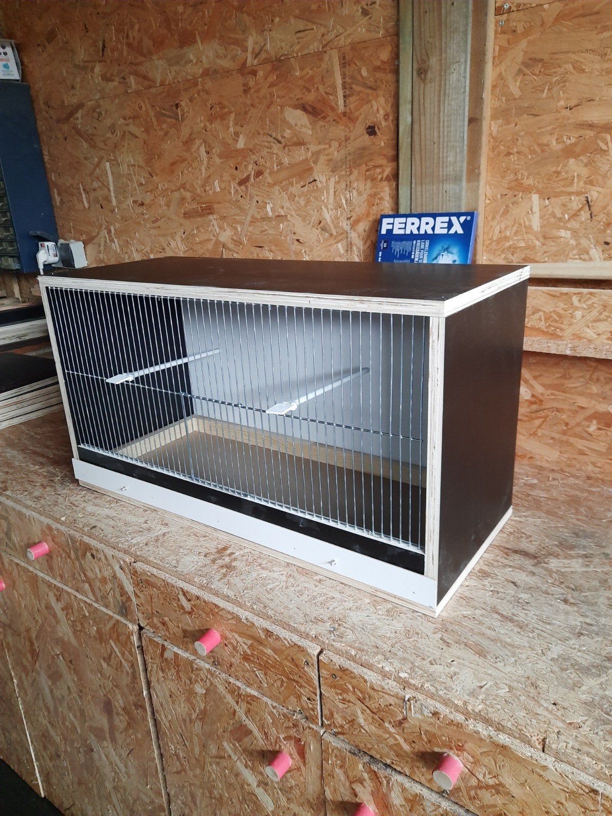 nieuw vogelkooi, Ophalen, Nieuw, Hout, Vogelkooi