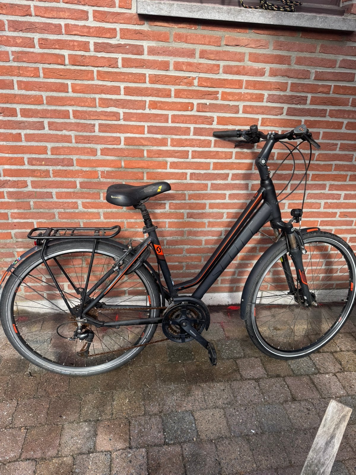 Scott damesfiets, Enlèvement, Utilisé