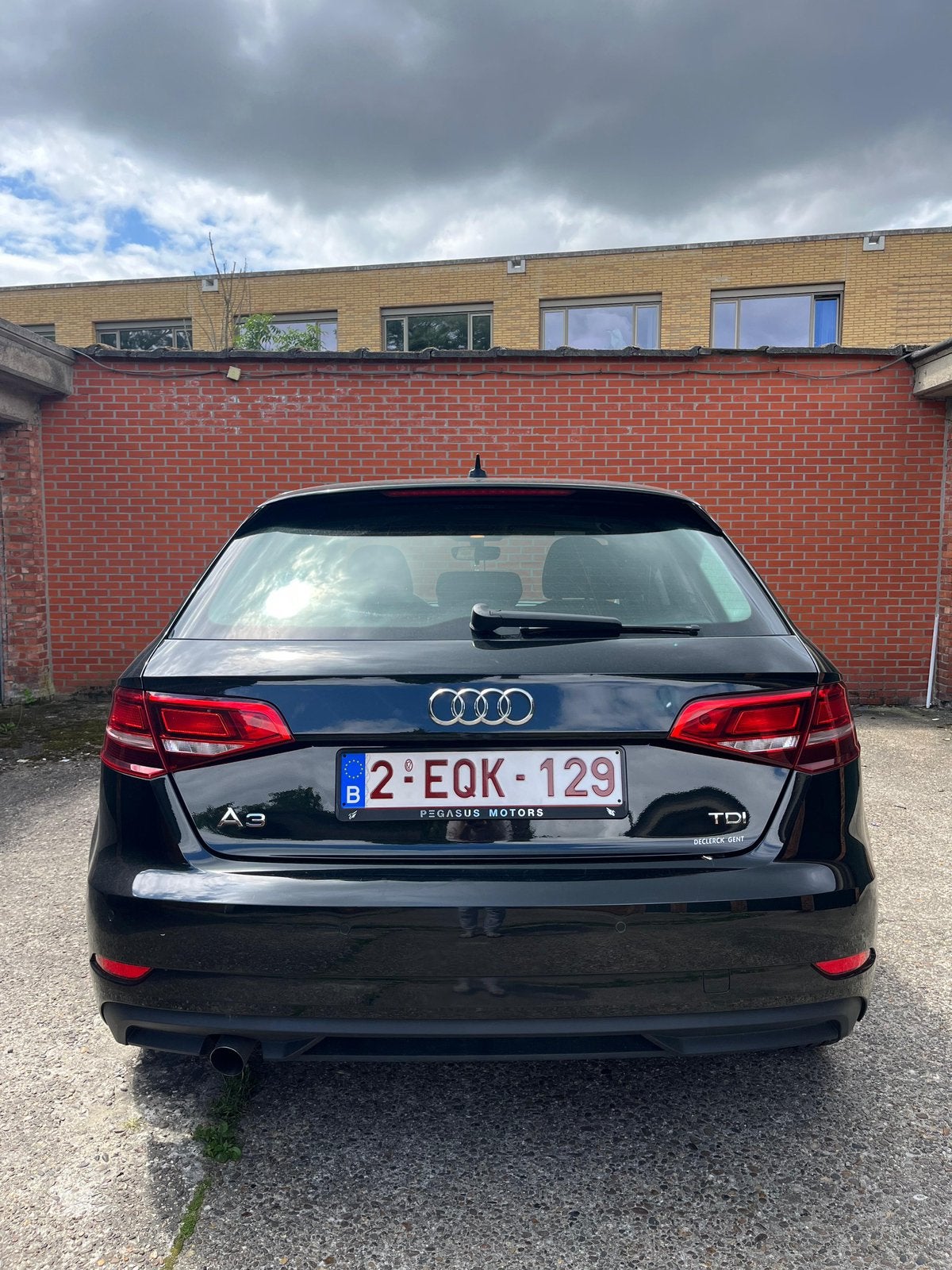 audi a3 2017 sportback te koop, Auto's, Zwart, 5 deurs, Particulier, Te koop