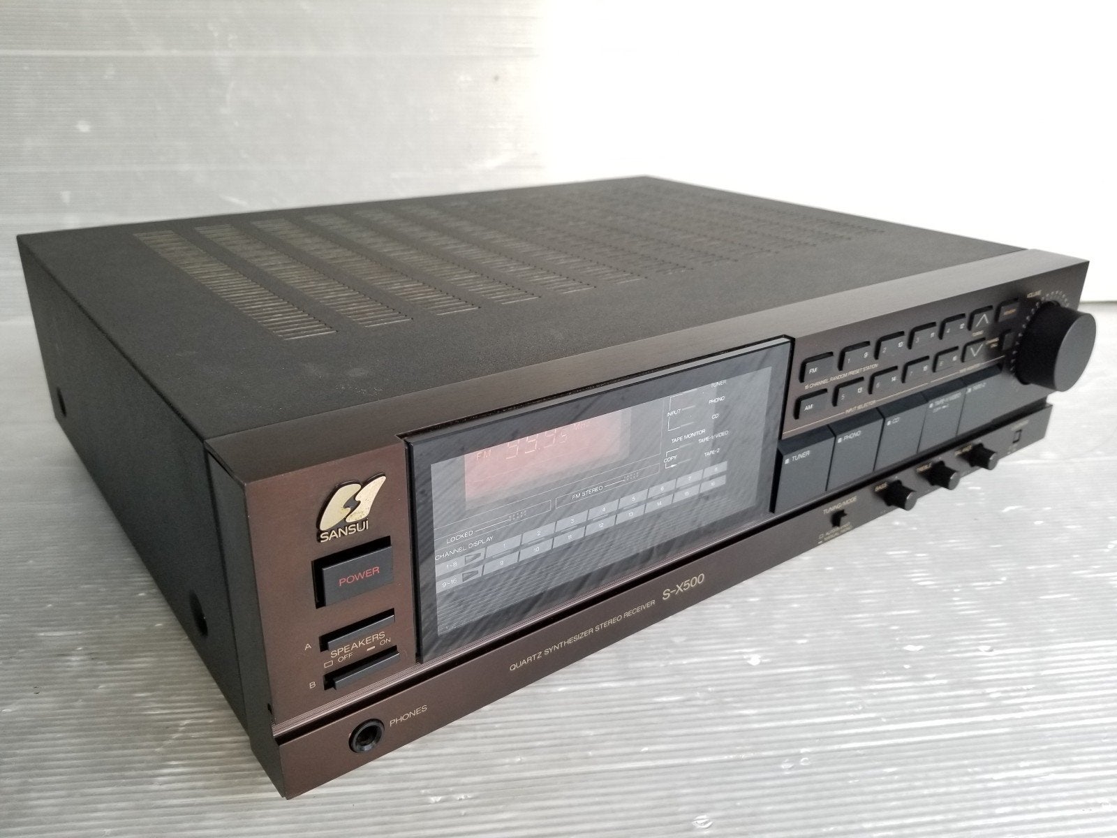 Sansui receiver nineties-nillies audio
Perfecte receiver (ve, Ophalen of Verzenden, Zo goed als nieuw