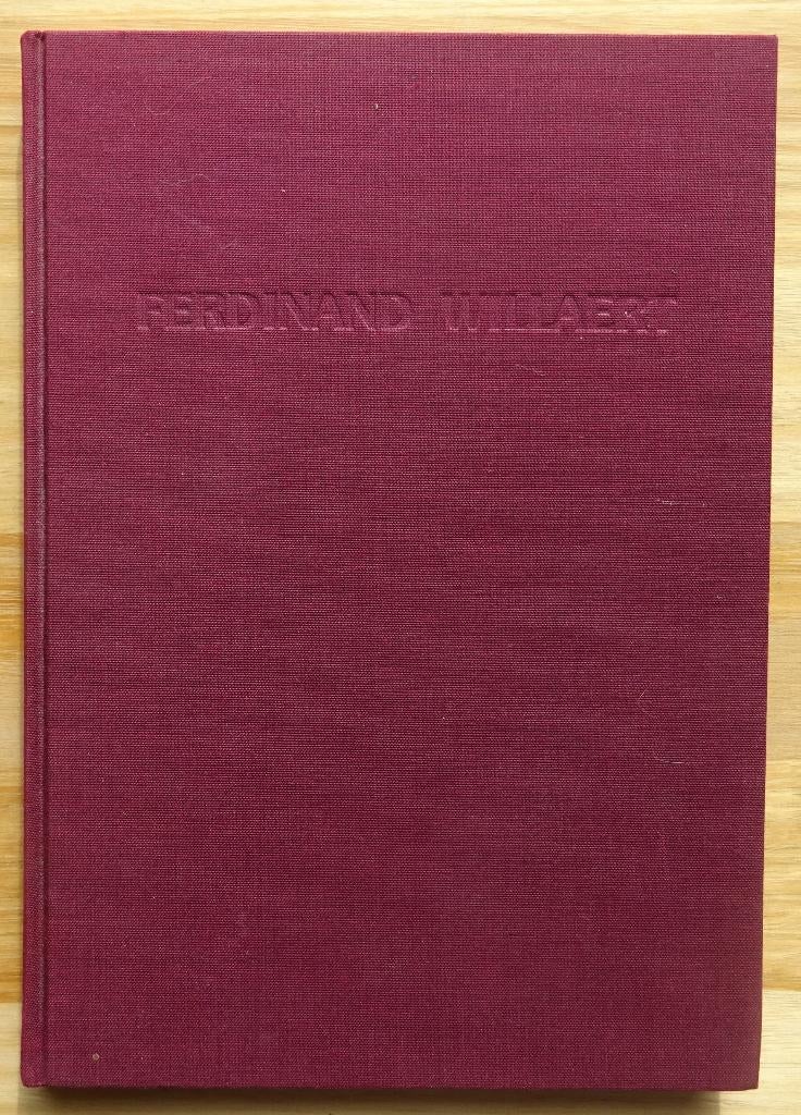 Ferdinand Willaert, 1861-1938 monografie JP De Bruyn 1989, Peinture et dessin, Enlèvement ou Envoi, Comme neuf, Jean-Pierre De Bruyn