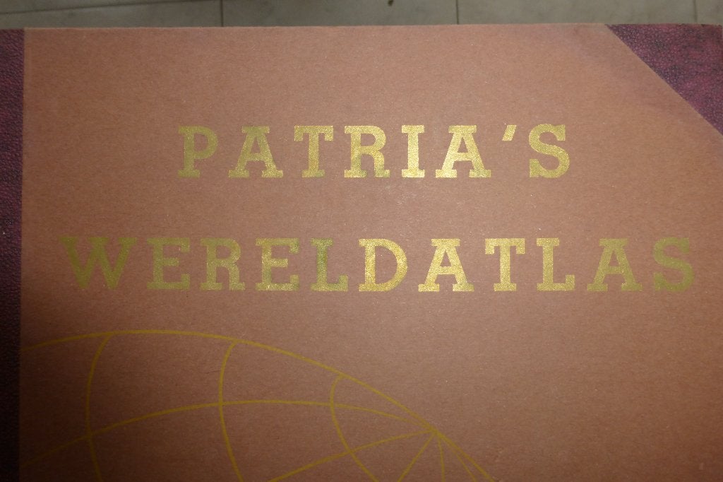 boek wereldatlas 1943, Ophalen of Verzenden