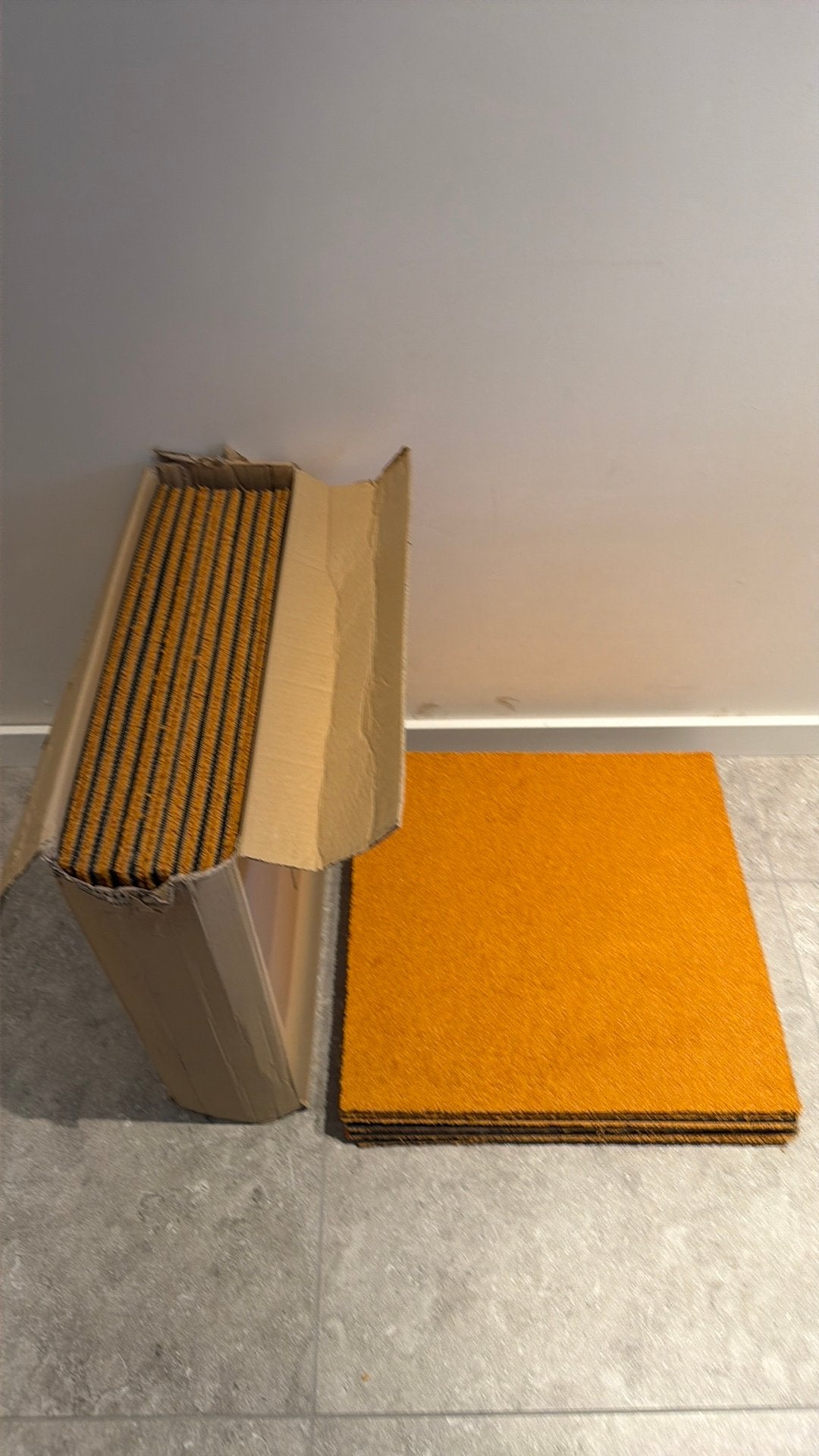 Tapijt tegels 29st., Ophalen, 50 tot 150 cm, Overige typen, Nieuw