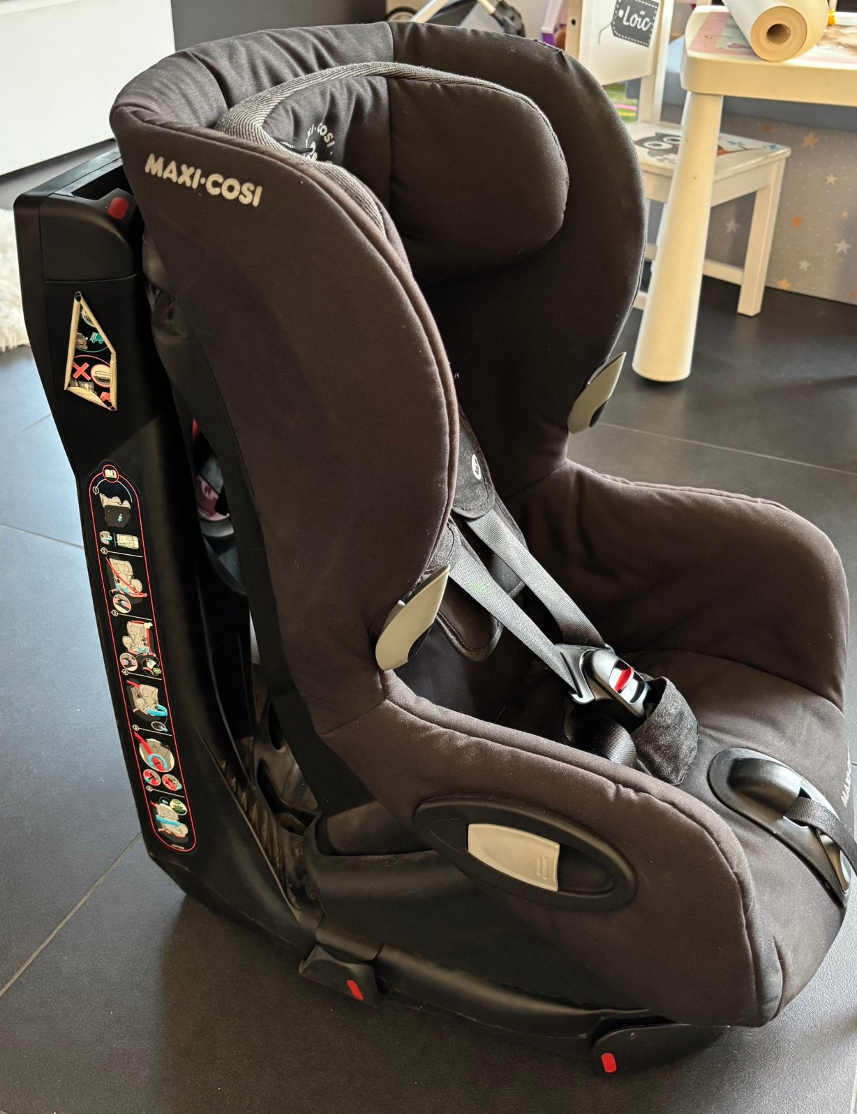 Autostoel draaibaar maxi cosi, Kinderen en Baby's, Ophalen, Gebruikt, Maxi-Cosi, Autogordel