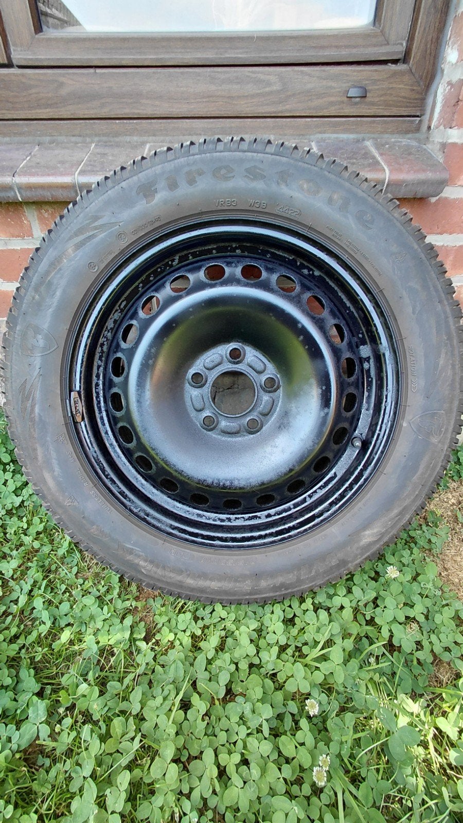 4 roues Ford avec pneus hiver 10 000km, Autos : Pièces & Accessoires, 16 pouces, Pneu(s), Enlèvement, Utilisé