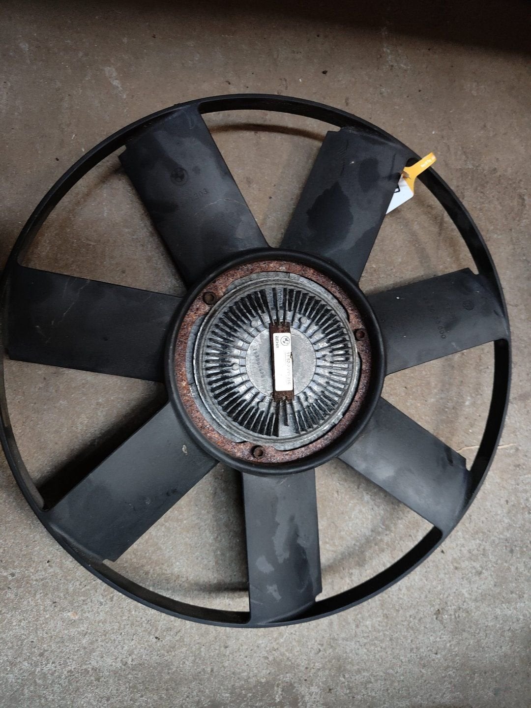 Koelvin ventilator met viscokoppeling diesel BMW 3 5 7 X5 se, -, Origine de la pièce connue, Utilisé, -