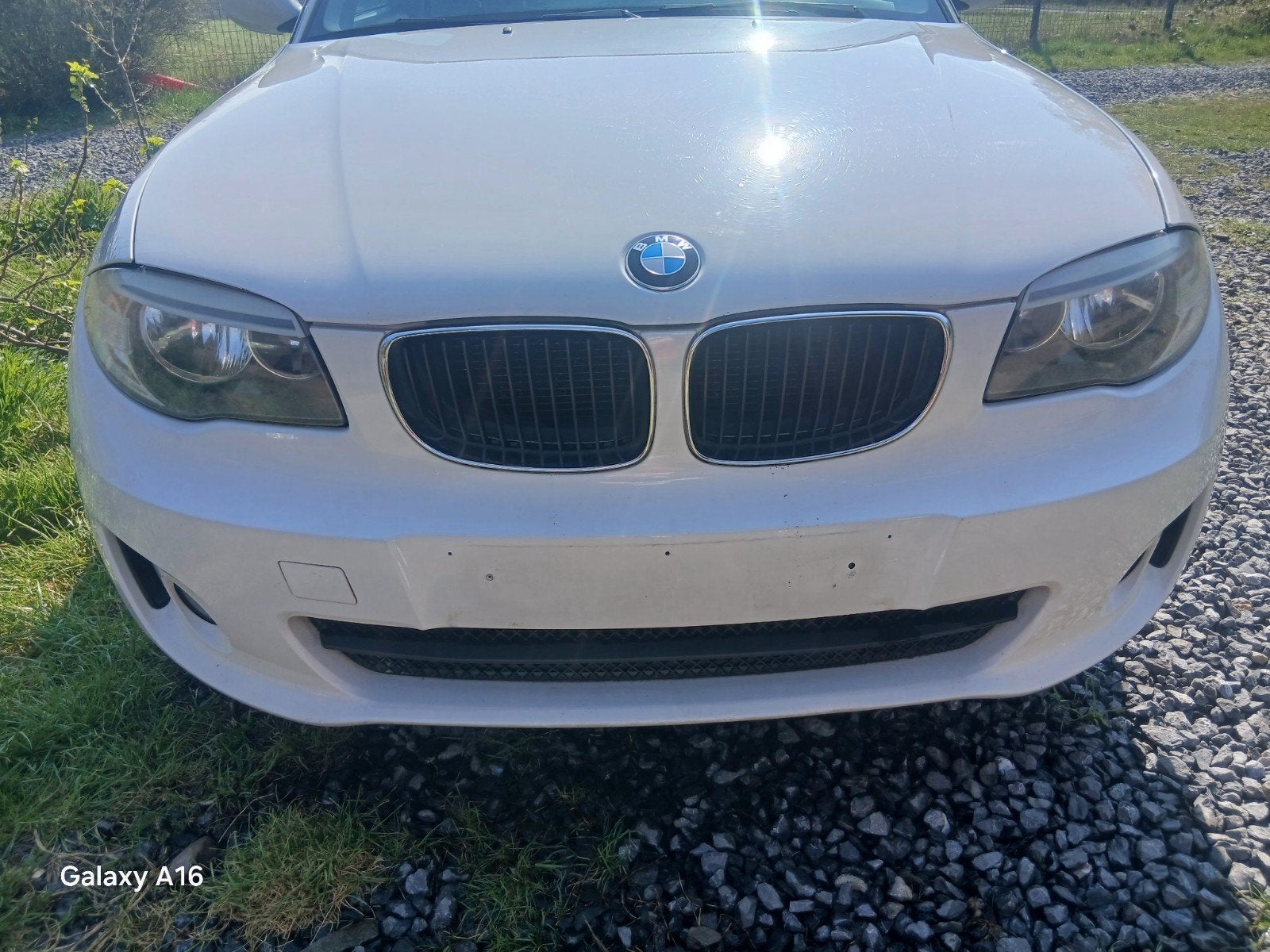 Phare avant bmw série 1 e81 e82 e87 e88 finition blanche, Droite, BMW