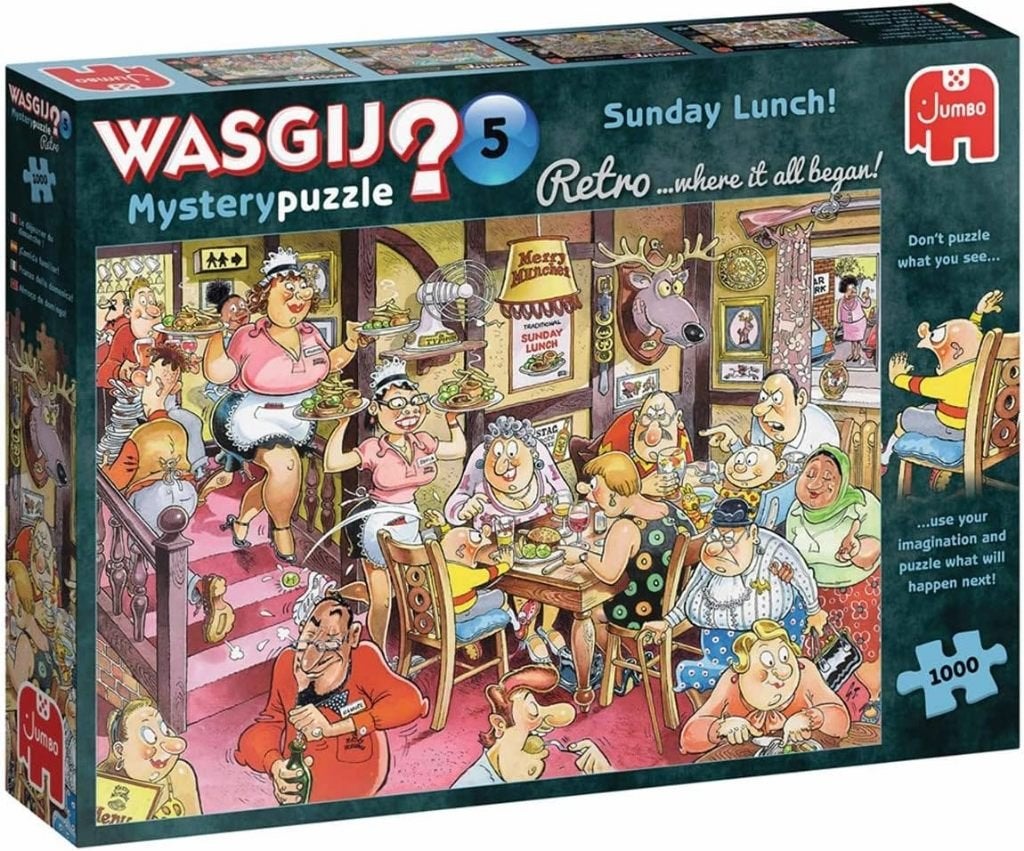 Puzzle Wasgij Mystery 1000 pcs + 1 puzzle Cadeau, Enlèvement, 500 à 1500 pièces, Neuf, Puzzle