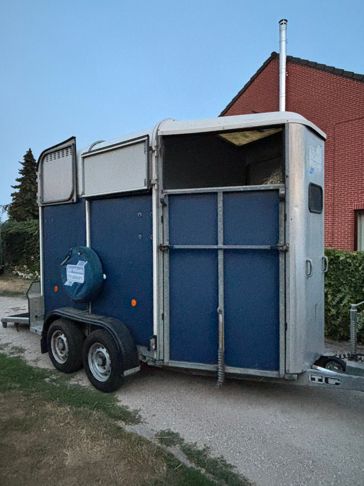 Ifor Williams HB505R - 2 paarden, Ophalen, Gebruikt, Aluminium, 2-paards trailer