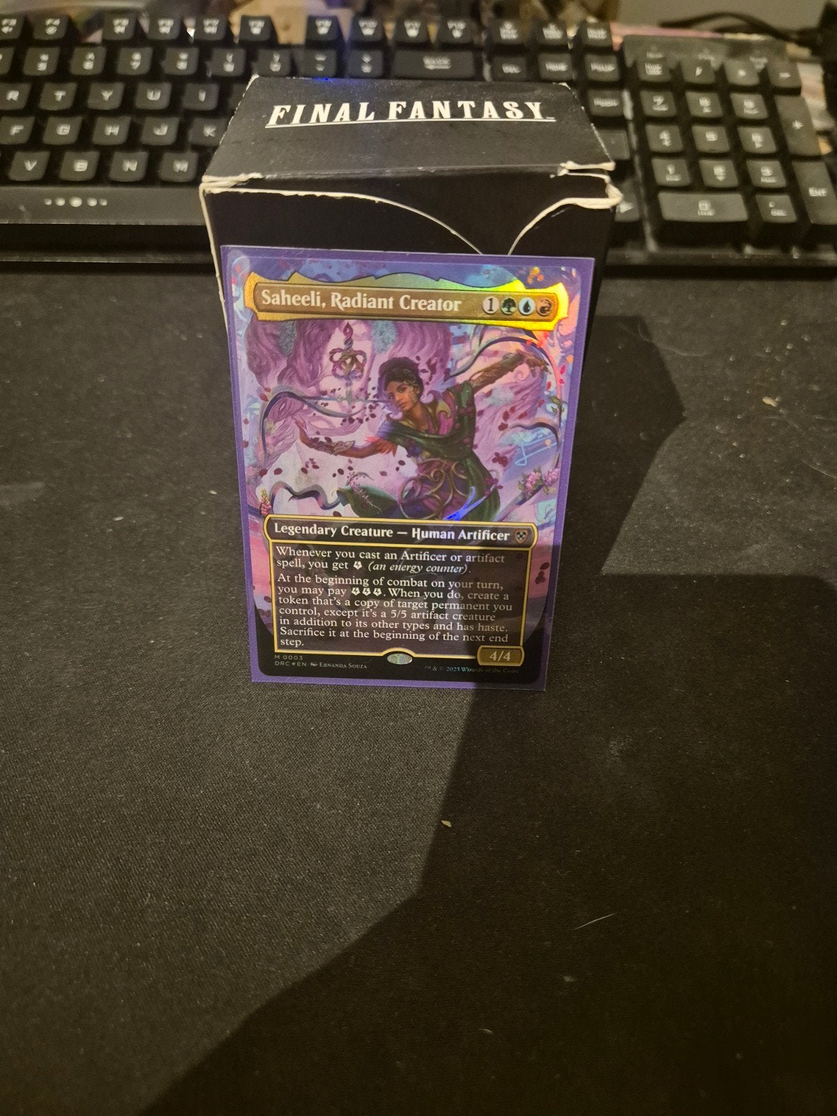 deck Saheeli Radiant Creator, Hobby & Loisirs créatifs, Enlèvement, Comme neuf, Plusieurs cartes