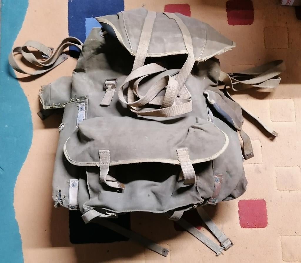 Sac dos bergam parachutiste GB Anglais WW2, Envoi, Armée de l'air, Autres types