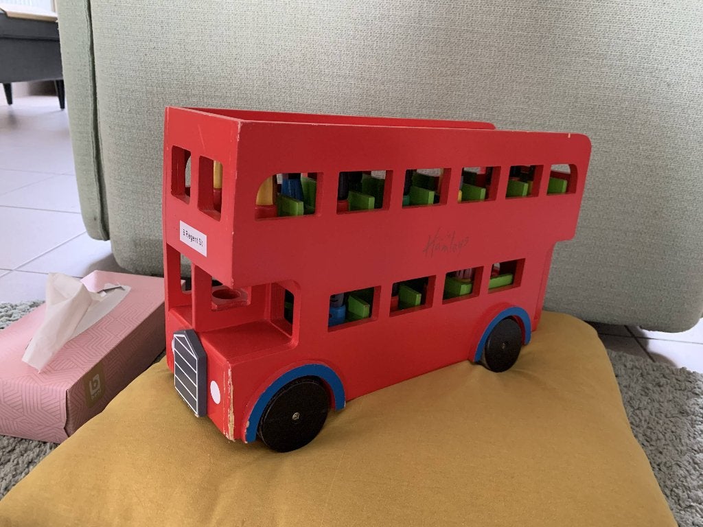 houten bus van Hamleys, Kinderen en Baby's, Ophalen of Verzenden, Gebruikt
