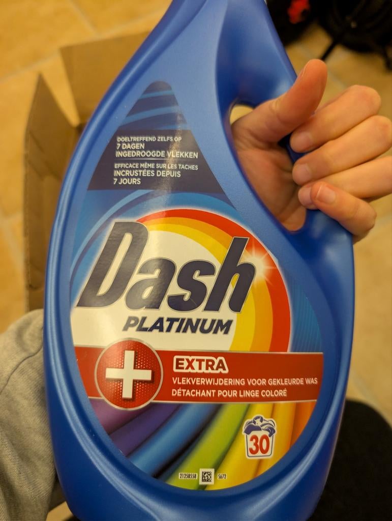 Dash Vloeibaar platinum kleur 1350 ml, Huis en Inrichting, Schoonmaakartikelen, Ophalen
