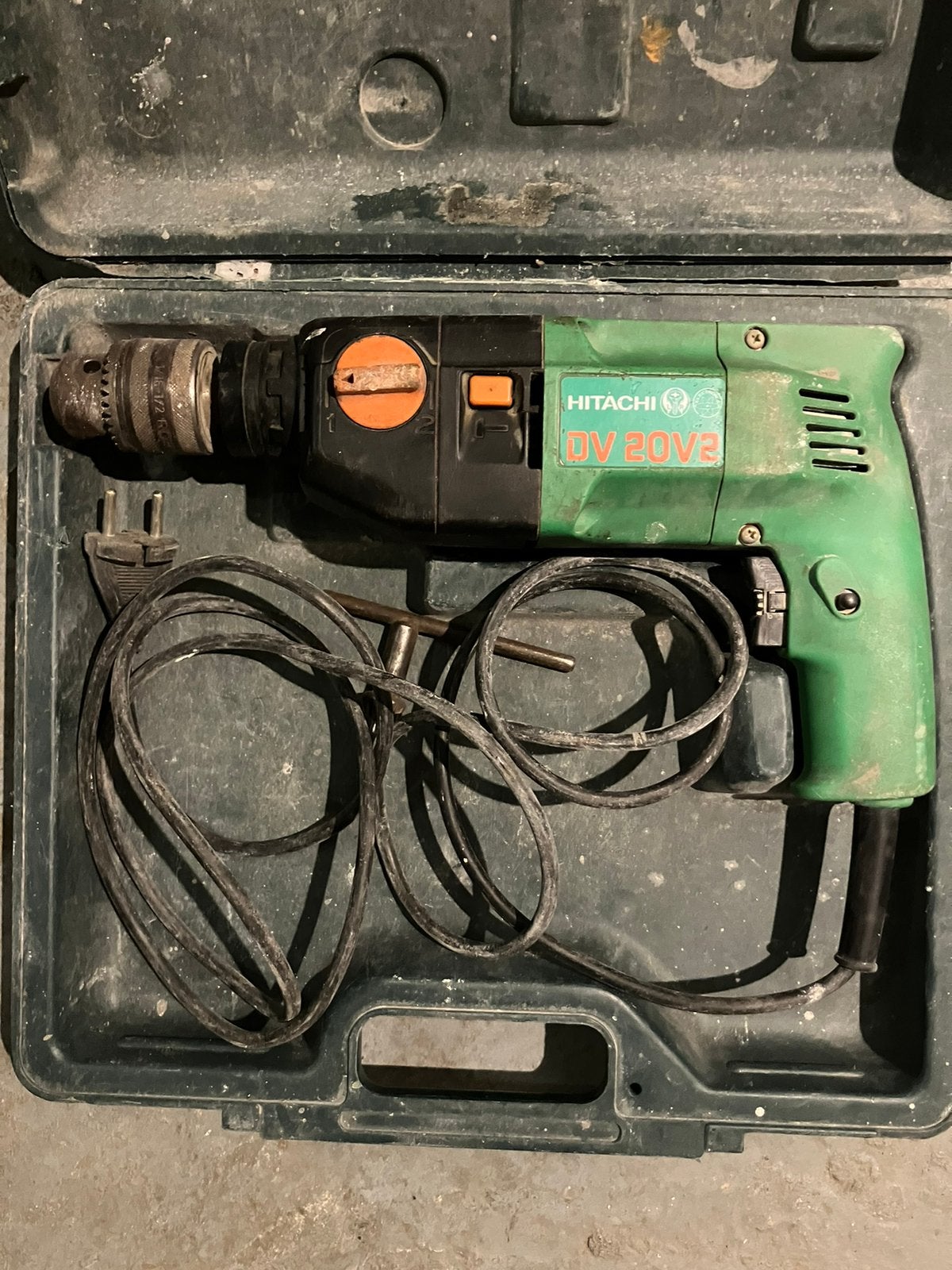 Hitachi boormachien DV20V2, Ophalen, Gebruikt, Boormachine, Klopboormechanisme