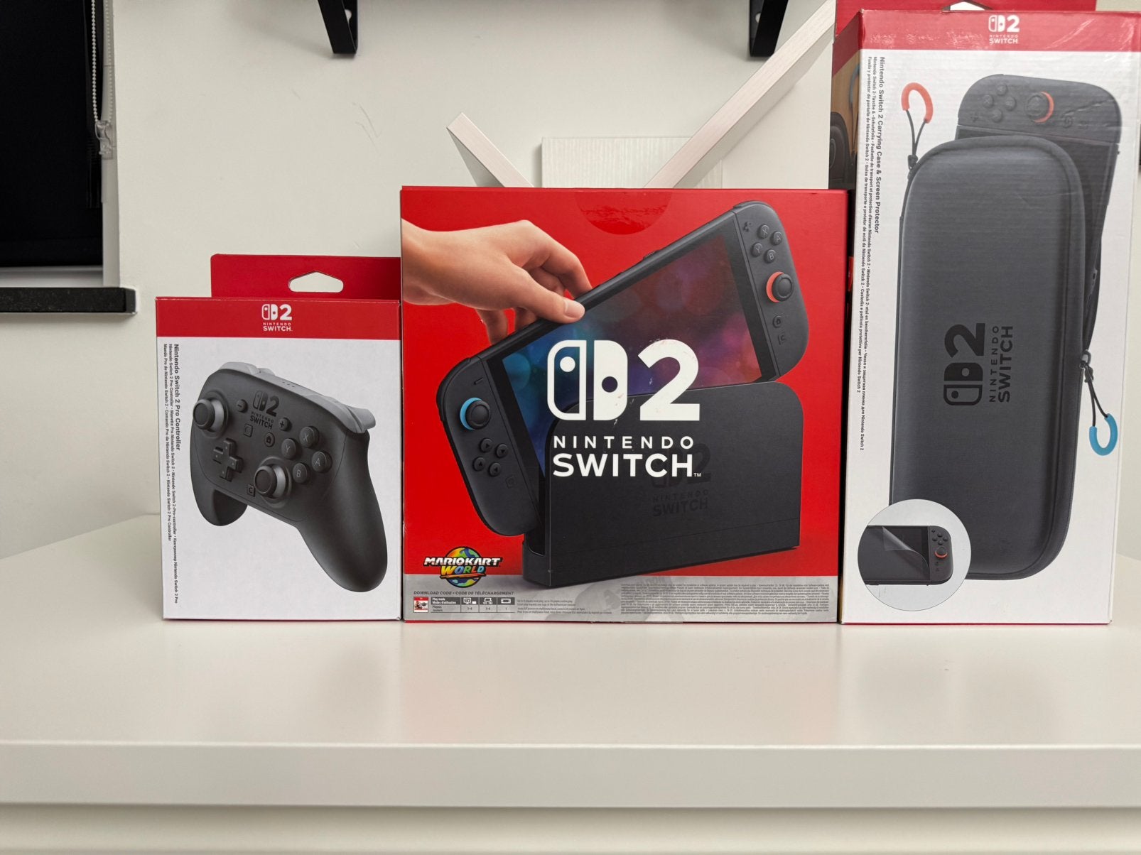 Nintendo Switch 2 - complète, boîte d'origine + manette Pro, Enlèvement, Comme neuf