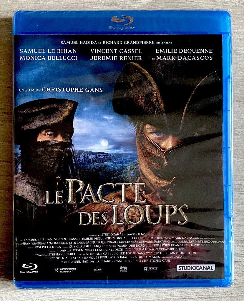 LE PACTE DES LOUPS (LANGE Versie 150 min) NIEUW / Sub CELLO, Cd's en Dvd's, Blu-ray, Avontuur, Film, Engels, Ophalen of Verzenden