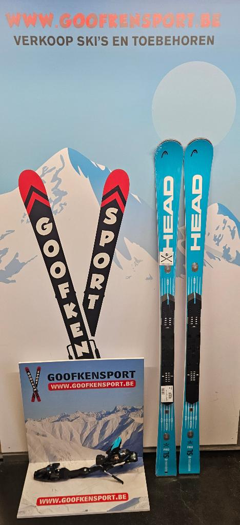 Head wc rebels e-sl PRO model 25/26 + FF16 725€ nieuw, Sport en Fitness, Skiën en Langlaufen, 160 tot 180 cm, Nieuw, Ophalen of Verzenden