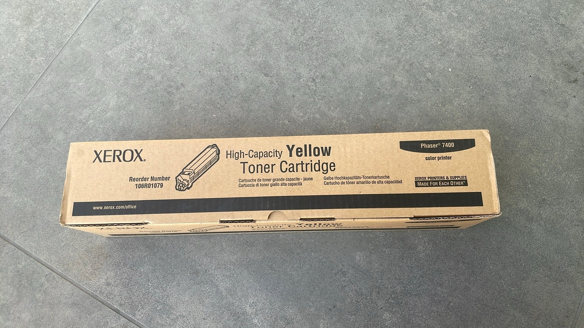 Cartouche de toner jaune, Enlèvement ou Envoi, Neuf, Cartridge